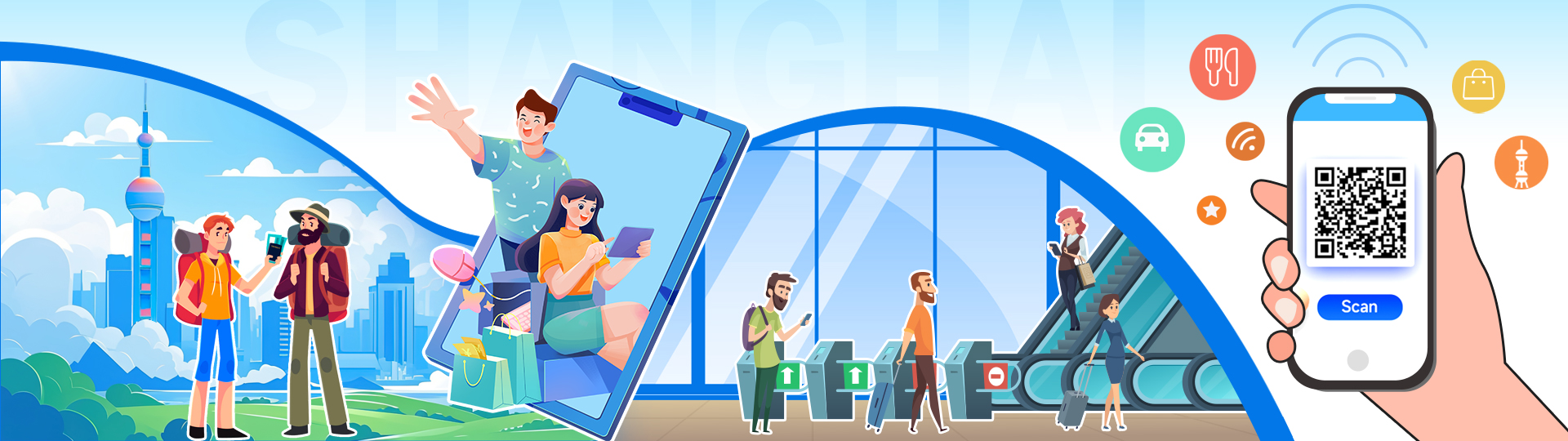 Шанхай запускает платформу “Easy Go” для въездного туризма