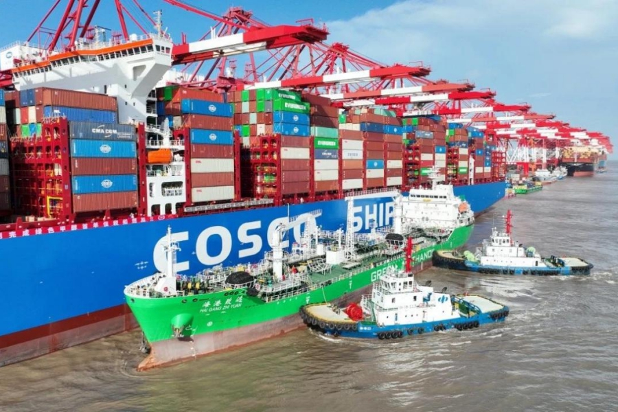 В Шанхае запустили сервисную платформу для поддержки предприятий, выходящих на международные рынки