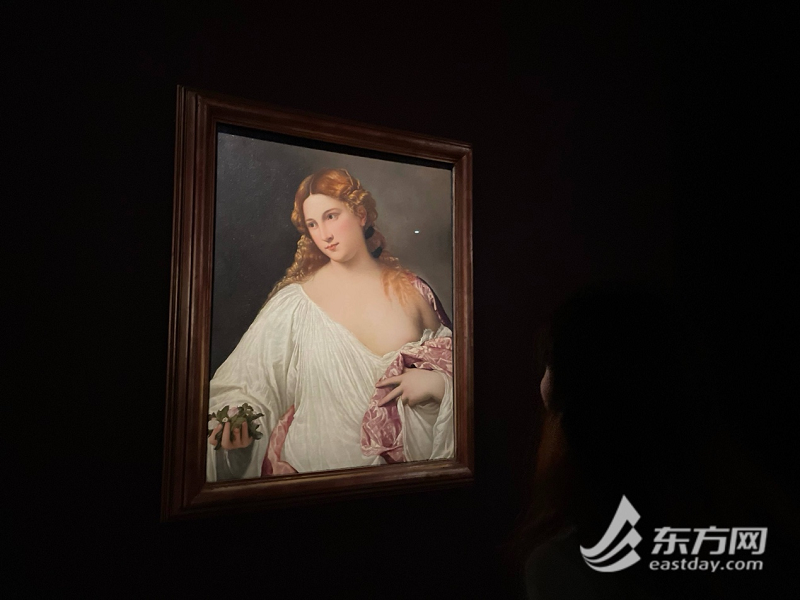 Шедевр Тициана «Флора» впервые представлен в Шанхае